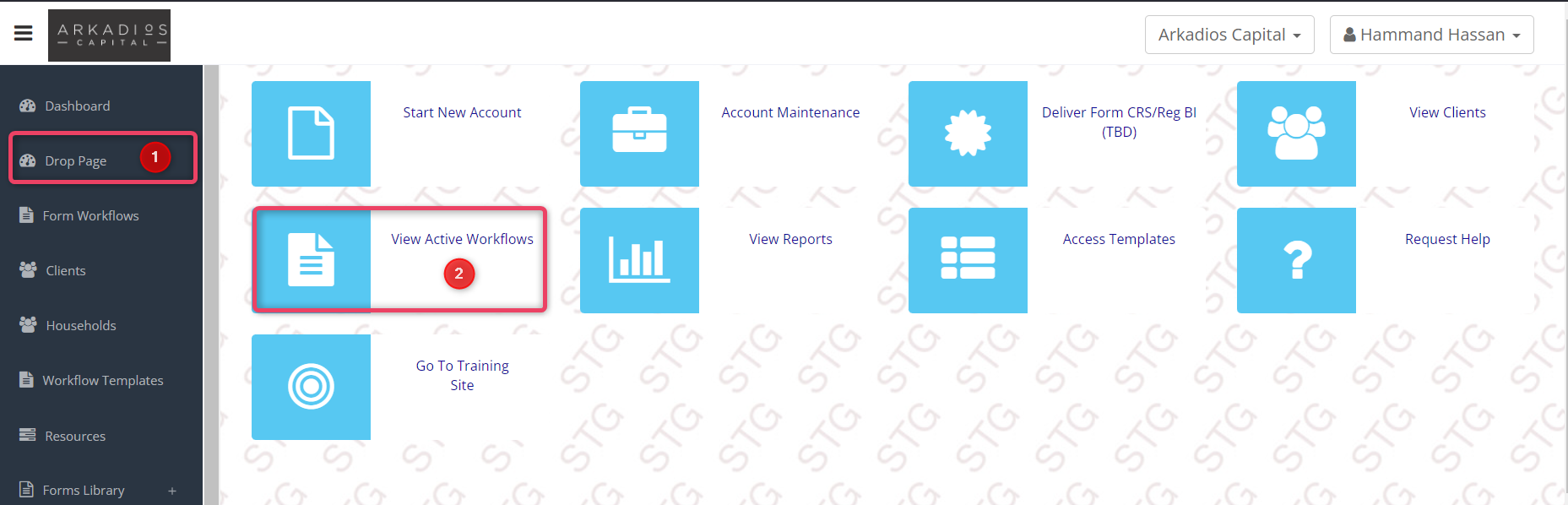 14. View Active Workflows - Navigator Platform Documentation